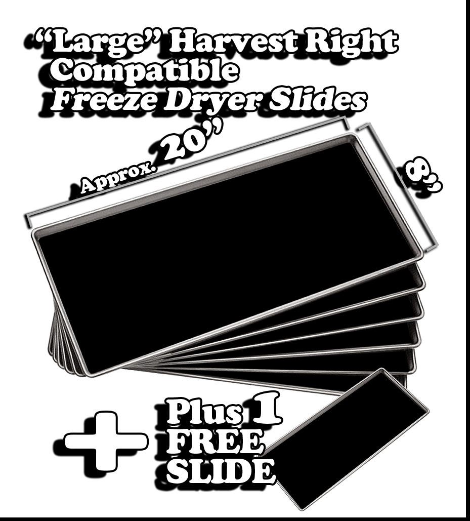 Large Freeze Dryer Tray Savers Slides 6 (Plus 1 bonus)