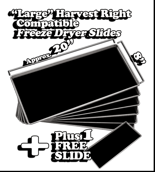 Large Freeze Dryer Tray Savers Slides 6 (Plus 1 bonus)